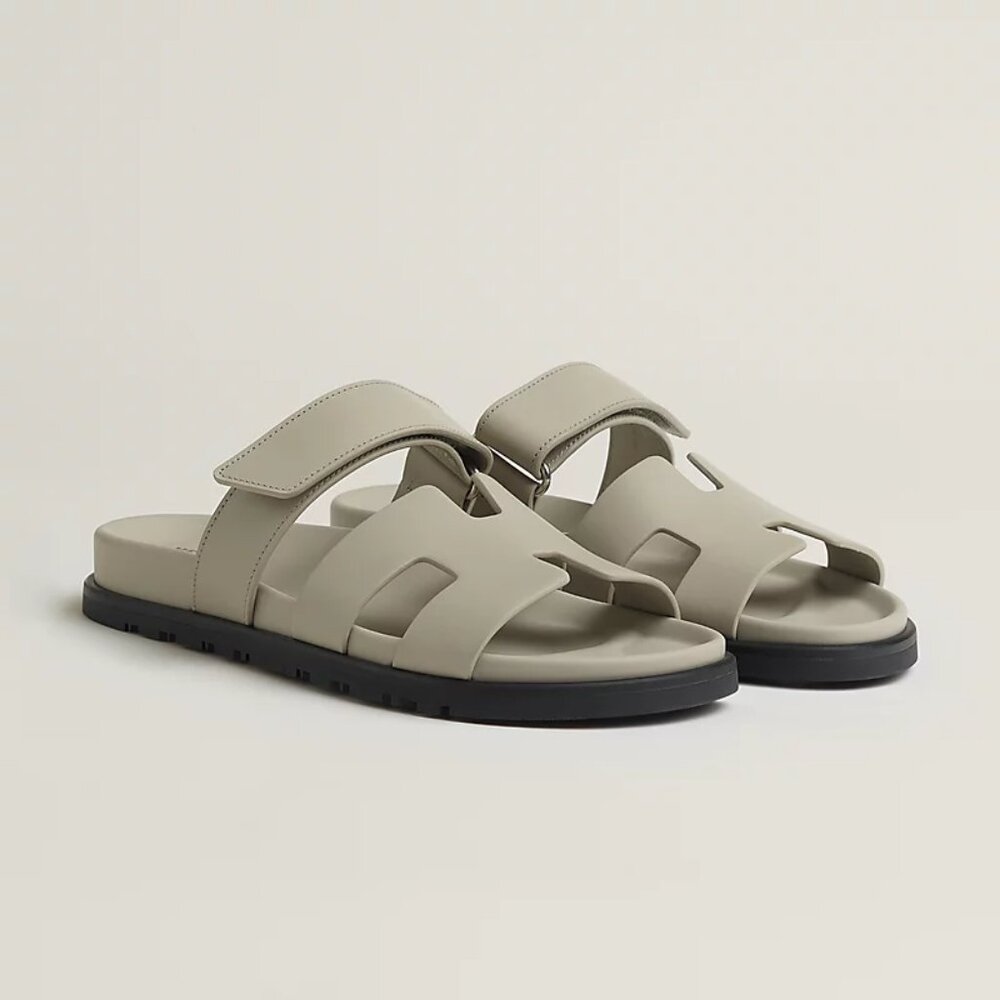 Hermès Chypre Sandal – Beige Esquisse – Size 35.5